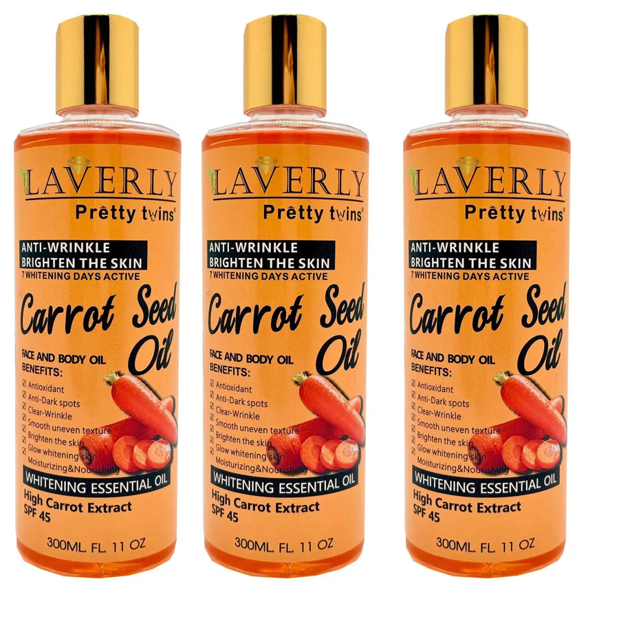 Carrot Beta-Carotene Moisturizing Body Gel Oil