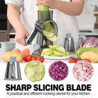3-in-1 Manual Rotary Cheese Grater and Vegetable Slicer JT242