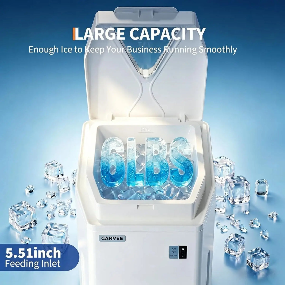 Commercial Electric Ice Shaver and Snow Cone Maker