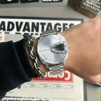 Men's Creative Triangular Dial Quartz Watch