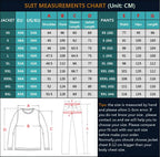 Men's Elegant Slim Fit 2-Piece Suit Set
