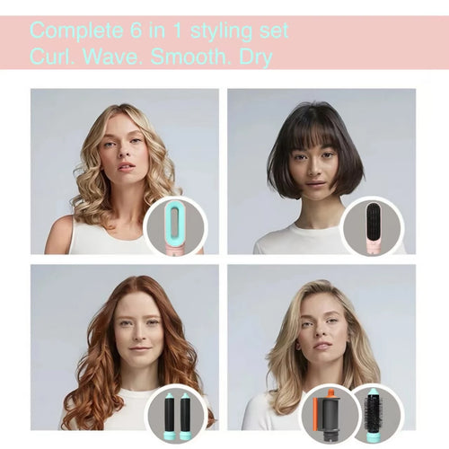 6-in-1 Hair Styler and Hot Air Brush Dryer