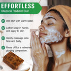 Organic African Black Soap for Acne and Dark Spots