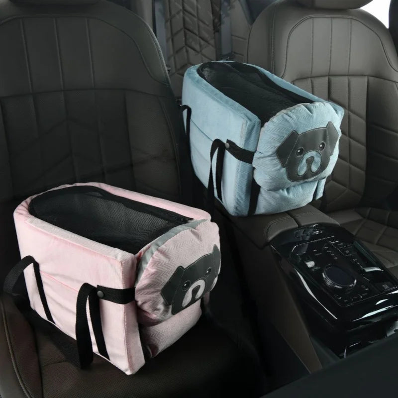 Portable Pet Travel Car Seat Carrier Bag for Dogs Cats