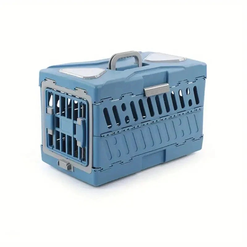 Foldable Pet Travel Carrier Dog Cage for Cats Dogs