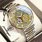 Men's Luxury Hollow Tourbillon Automatic Mechanical Watch