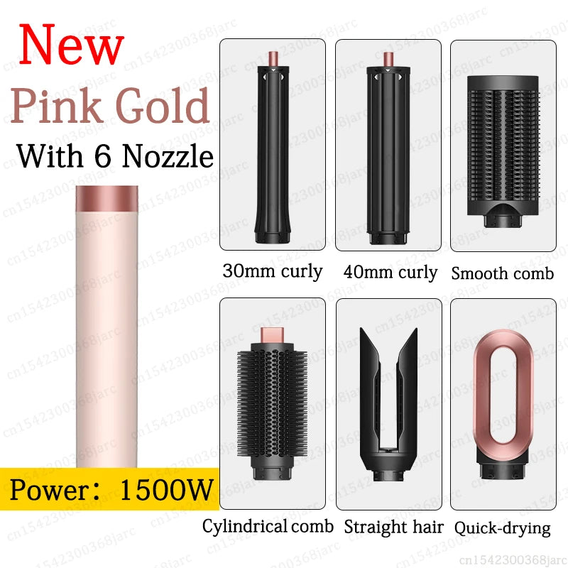 Professional Multi Hair Styler and Hot Air Brush Dryer X9