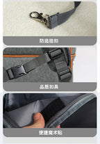Dual Compartment Pet Trolley Backpack Carrier for Dogs Cats