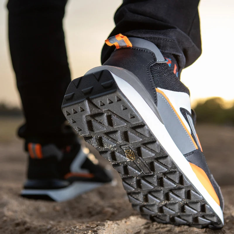 Men's Steel Toe Anti-Puncture Breathable Work Sneakers
