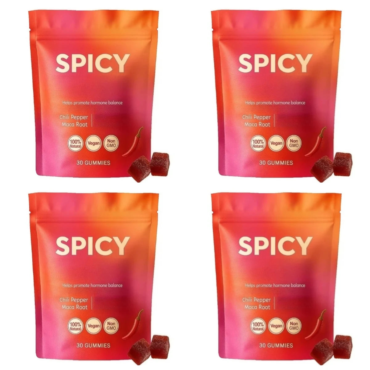 Spicy Gummies for Women Hormonal Balance Intimate Wellness