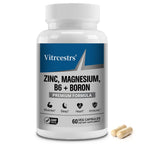Magnesium Complex Capsules with Zinc D3 B6 and L-Threonate