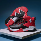 Kids' Breathable Non-Slip Lace-Up Basketball Sneakers