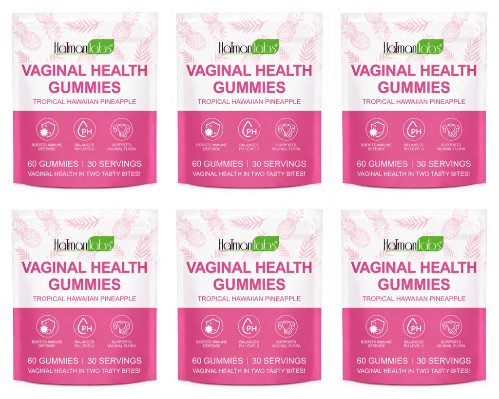 Vaginal Probiotic pH Balance Immune Support Dietary Supplement Gummies