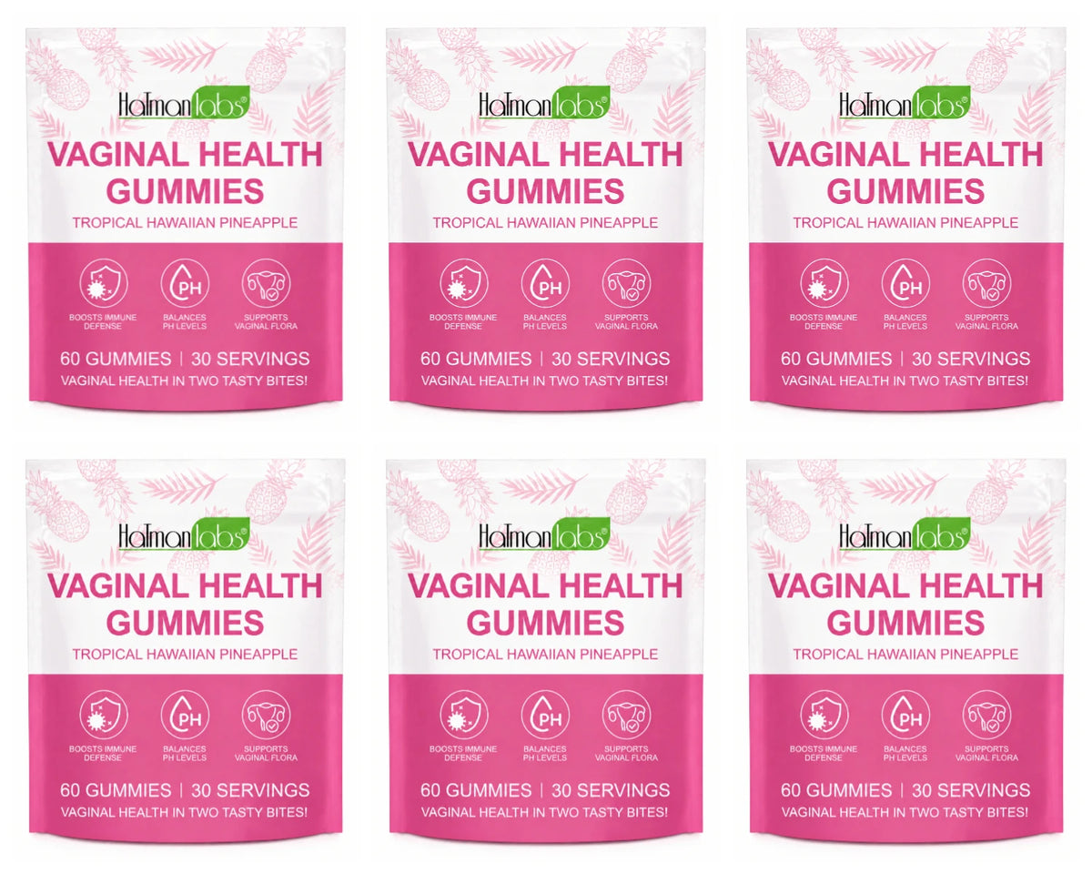 Vaginal Probiotic pH Balance Immune Support Dietary Supplement Gummies