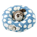 Interactive Cat Tunnel Bed Washable with Ball