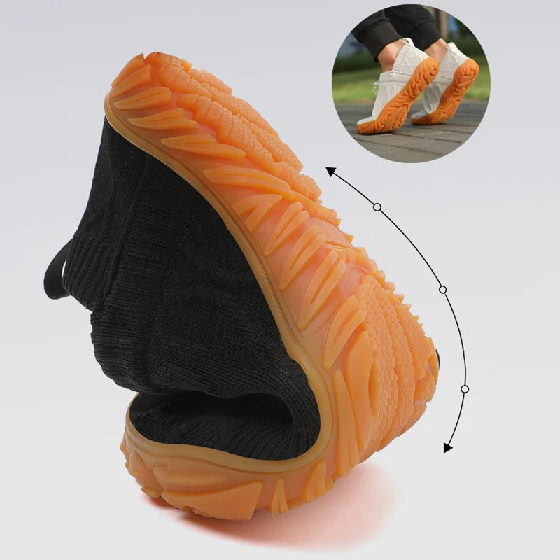 Men's Breathable Barefoot Trail Hiking Shoes
