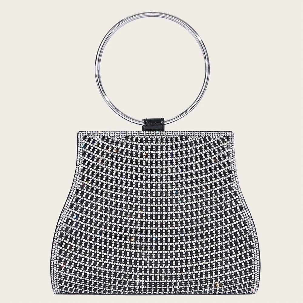 Women's Luxury Rhinestone Evening Clutch Bag