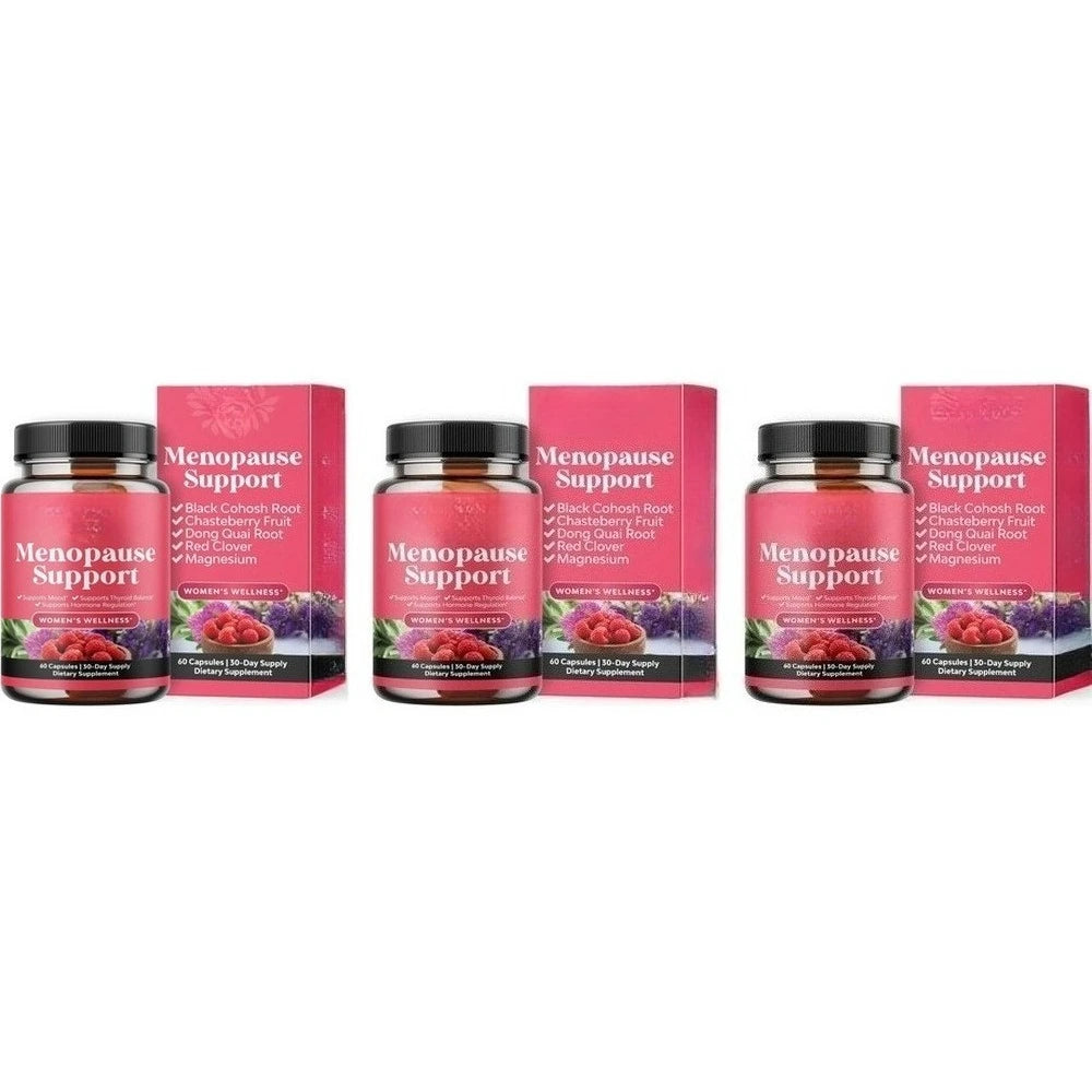 Women's Menopause Support Dietary Supplement Herbal Capsules