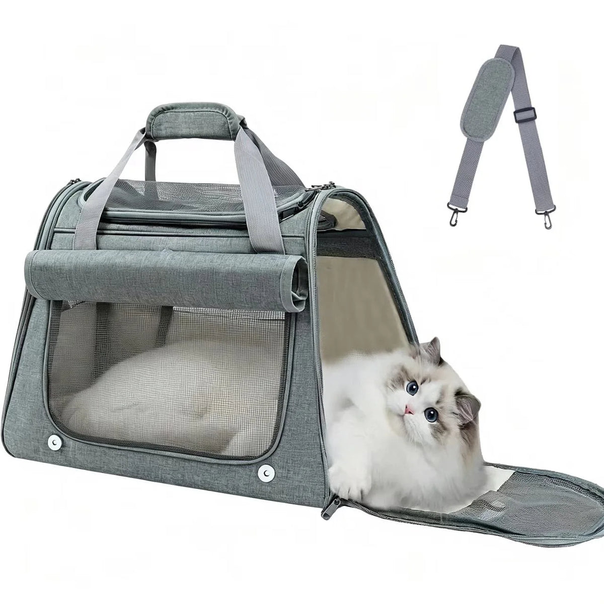 Breathable Pet Carrier Backpack for Cats Dogs