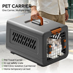 Large Capacity Pet Travel Carrier Box for Cats Dogs