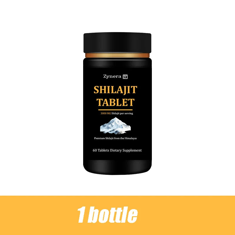 Shilajit Stamina Muscle Support Dietary Supplement Tablets