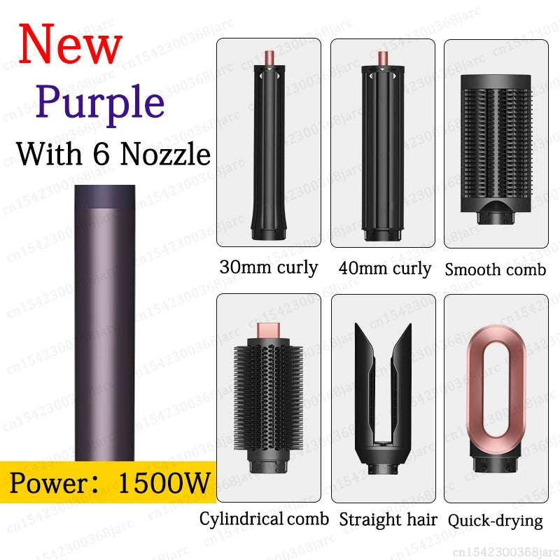 Professional Multi Hair Styler and Hot Air Brush Dryer X9
