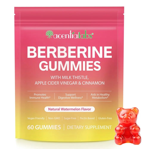 Berberine Milk Thistle Cinnamon ACV Dietary Supplement Gummies