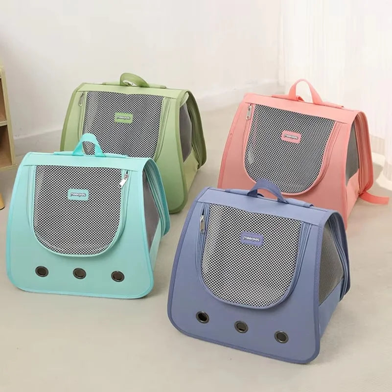 Portable Breathable Pet Carrier Backpack for Cats Dogs
