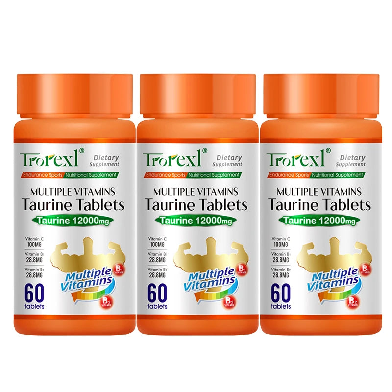 Taurine Multivitamin Tablets for Energy & Fatigue Relief