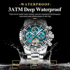 Men's Luxury Hollow Tourbillon Automatic Mechanical Watch