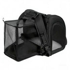Expandable Mesh Travel Pet Carrier Backpack for Cats