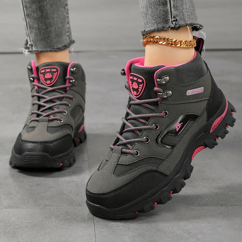 Women's Waterproof Non-Slip Ankle Hiking Boots
