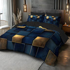 3D Space Cartoon Duvet Cover Set