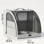 Portable Pet Car Bed Travel Seat for Dogs Cats