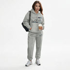 Women's Letter Printed Hoodie and Sweatpants Two-Piece Set