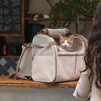 Expandable Breathable Pet Carrier Backpack for Cats Dogs