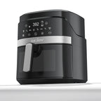 6-Quart 8-in-1 Digital Touchscreen Air Fryer with Ceramic Coating