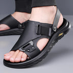Men's Luxury Genuine Leather 2-in-1 Driving Sandals