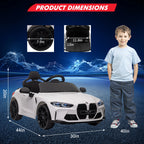 Kids 12V Electric Ride-On Car Toy with Remote Control