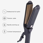 6 Teeth Anti-Static Ceramic Hair Crimping Iron 55W