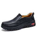 Men's Handmade Leather Slip-On Driving Shoes