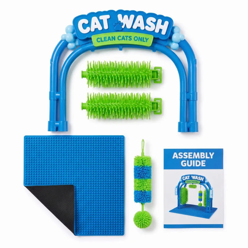 Self Grooming Cat Arch with Soft Brushes