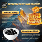 Shilajit Manuka Honey Cognitive Wellness Dietary Supplement Gummies