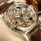 Men's Automatic Tourbillon Hollow Mechanical Watch