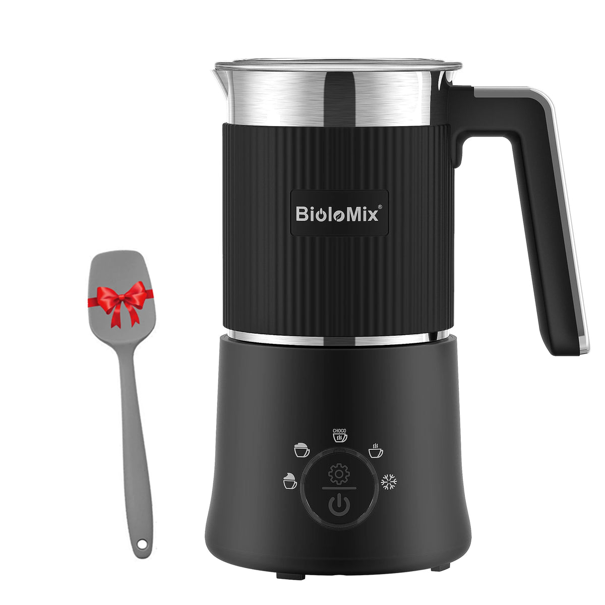 Automatic Electric 5-in-1 Milk Frother and Hot Chocolate Maker