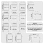 Vintage World Map Duvet Cover Set with Pillowcases