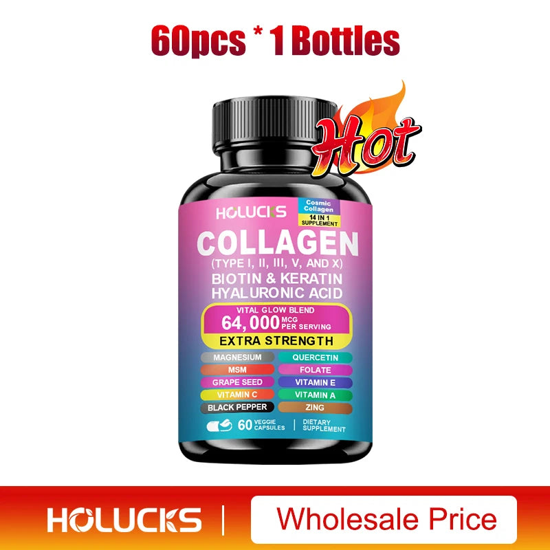 Multi Collagen Capsules with Biotin and Keratin