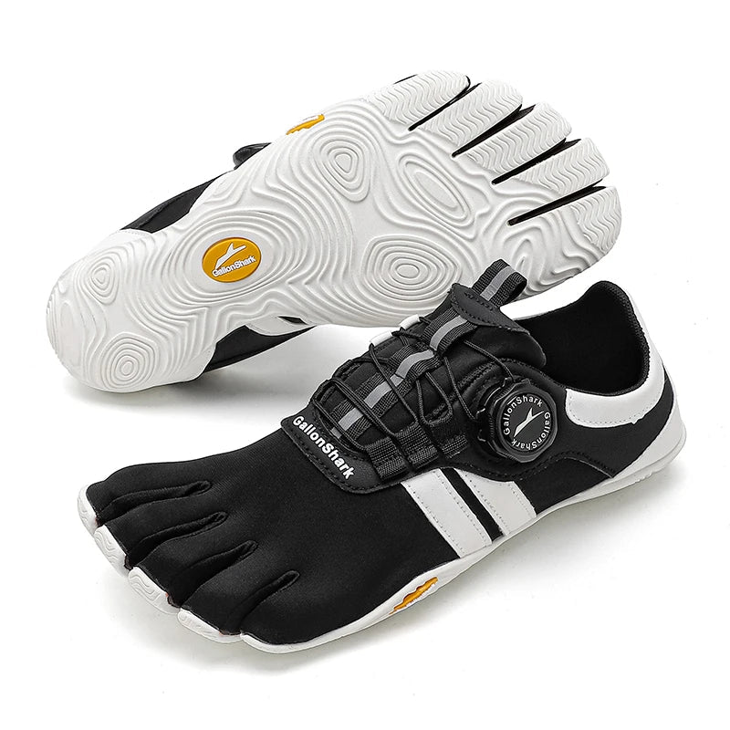 Men's Five Finger Barefoot Quick-Adjust BOA Split-Toe Sneakers