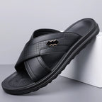 Men's Breathable Anti-Slip Slip-On Slippers