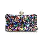 Women's Luxury Pearl Rhinestone Evening Clutch Bag